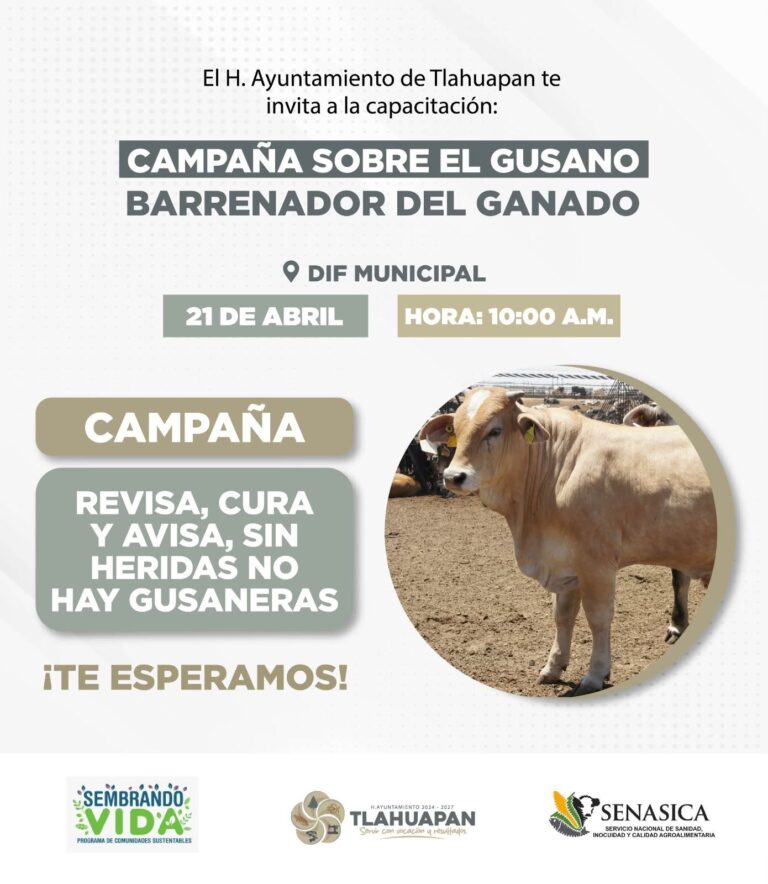 “Campaña contra el gusano barrenador del ganado”
