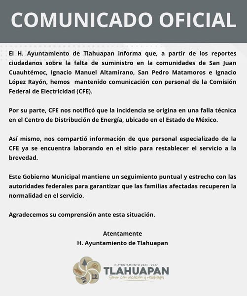 Este Gobierno Municipal mantiene un seguimiento pu (#134)