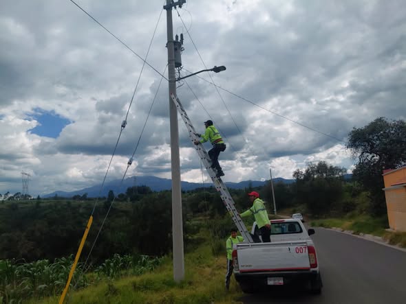 En San Pedro Matamoros, la Brigada de Alumbrado Pú (#27)