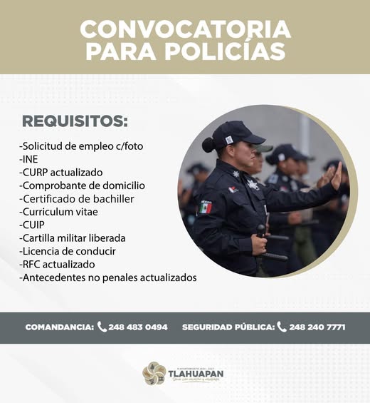El H. Ayuntamiento de Tlahuapan abre convocatoria  (#306)